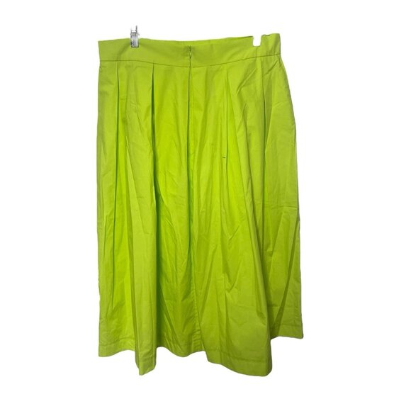 Body bag By Jude Sussex Skirt Women’s L Lime Green MIDI Full - Picture 3 of 8